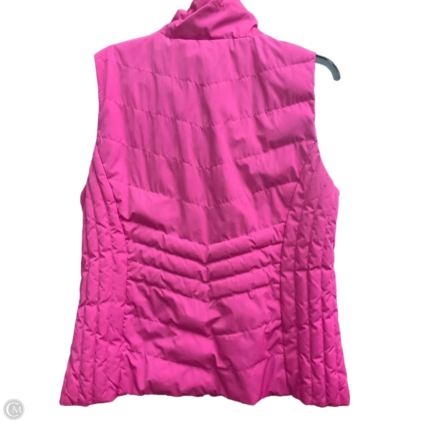Vest Puffer & Quilted By Talbots In Pink, Size: L