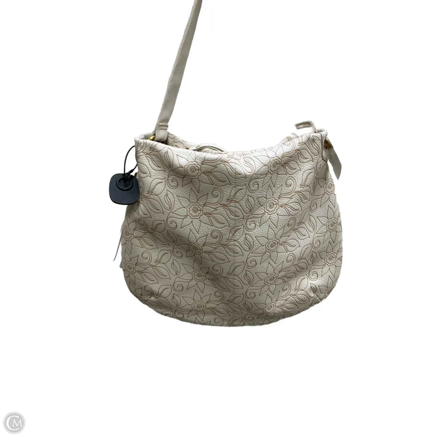 Handbag Leather By Hobo Intl, Size: Large