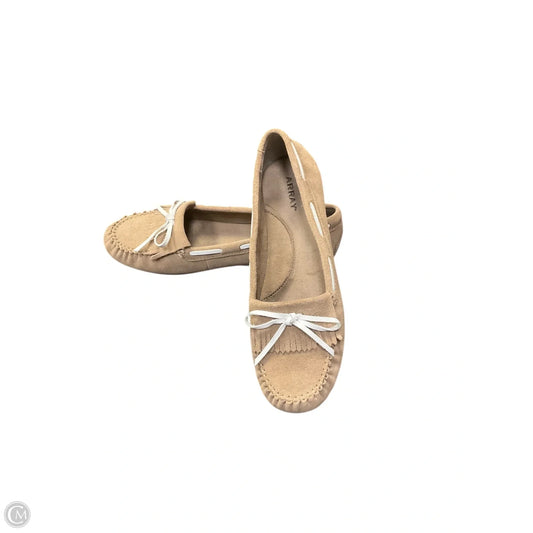 Shoes Flats By Clothes Mentor In Taupe, Size: 9