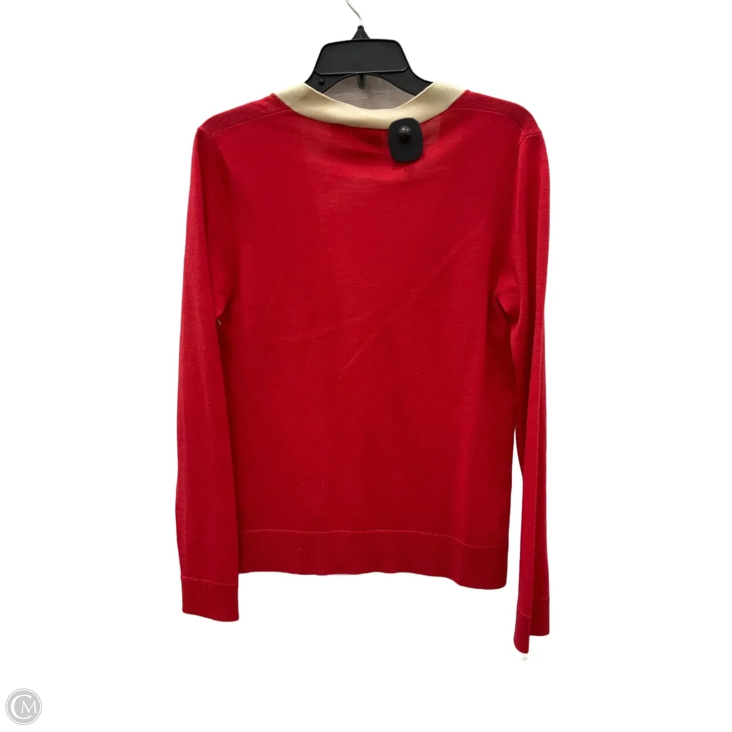 Cardigan Designer By Tory Burch In Pink, Size: M