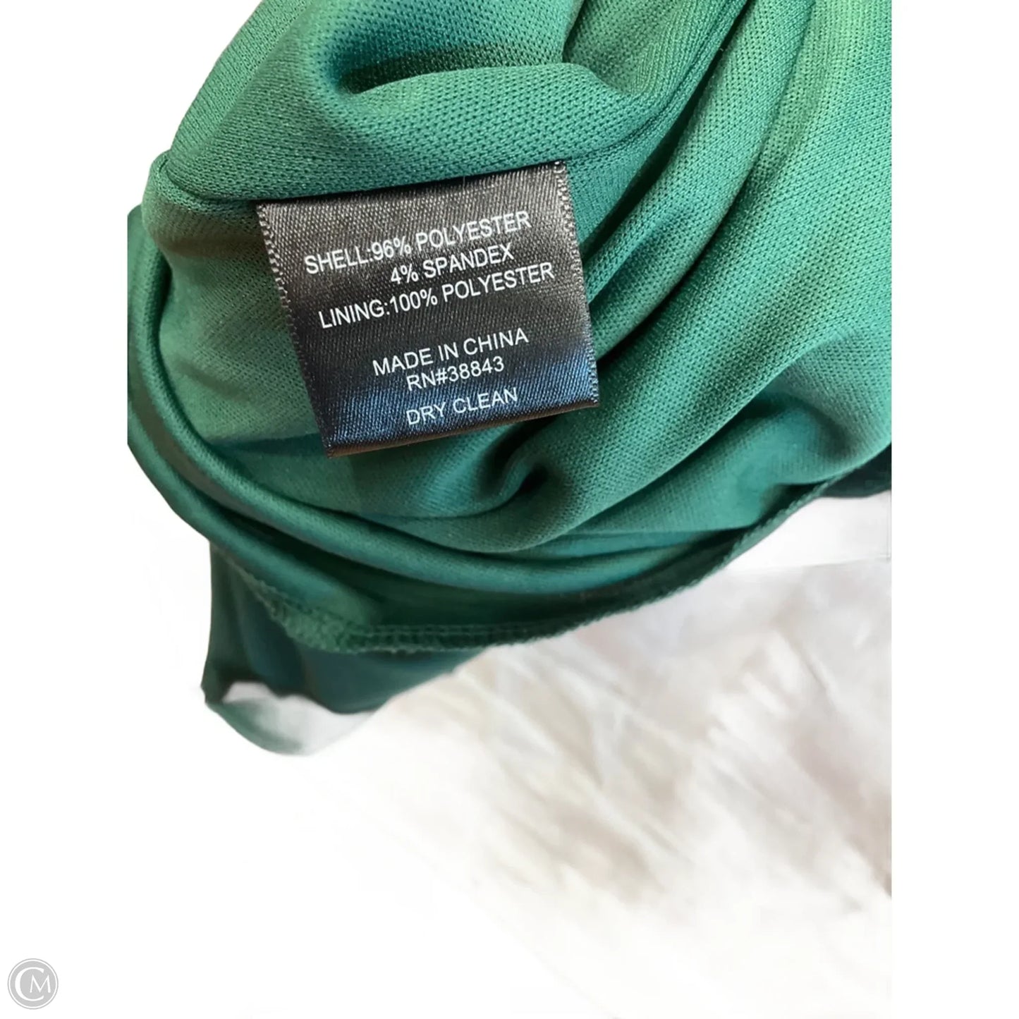 Dress Party Midi By Sam Edelman In Green, Size: Xl