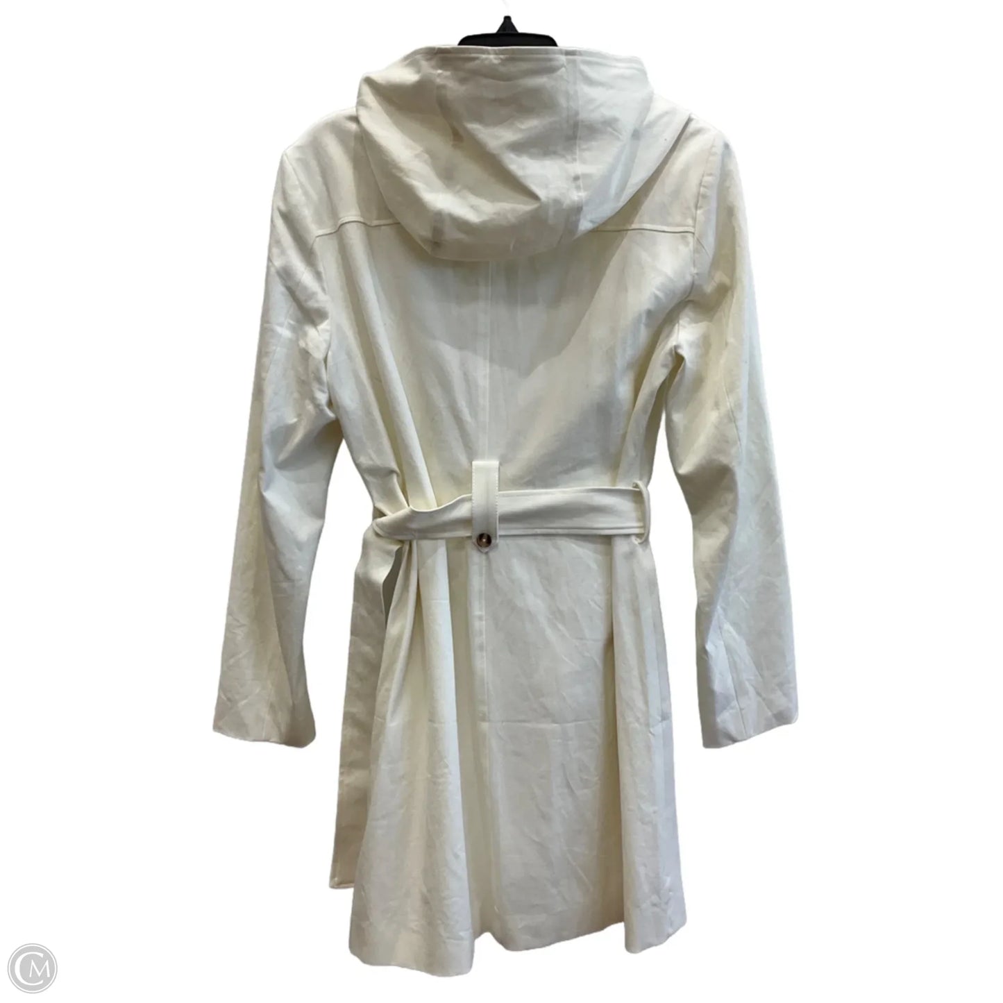 Coat Trench Coat By 41 Hawthorn In White, Size: L