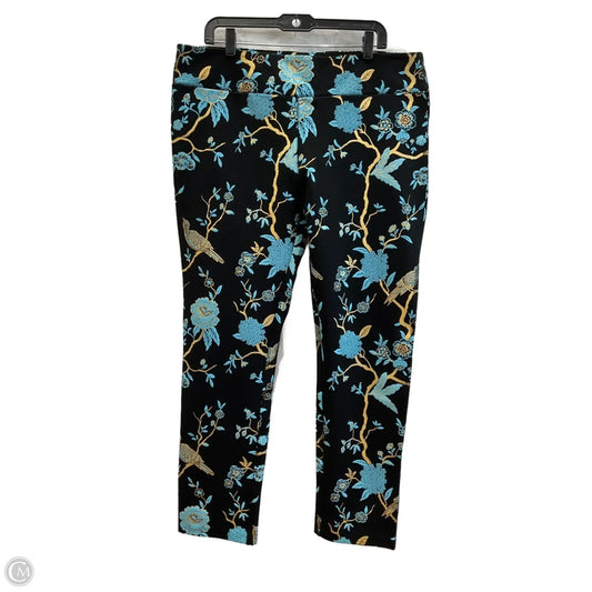 Pants Dress By Soft Surroundings In Floral Print, Size: 1x