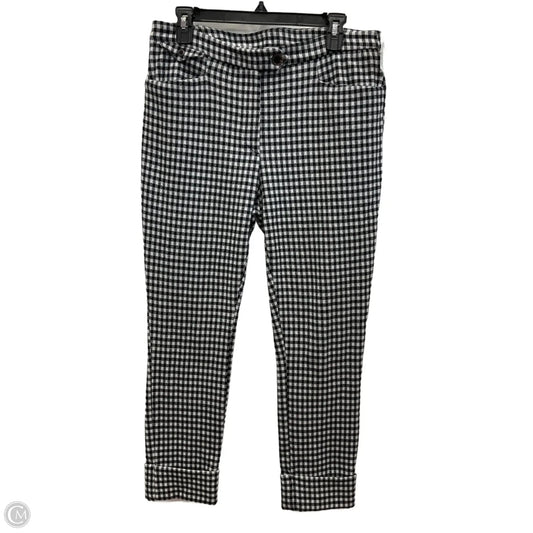 Pants Dress By Anthropologie In Checkered Pattern, Size: 8