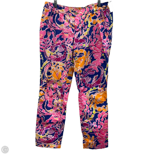 Pants Designer By Lilly Pulitzer In Multi-colored, Size: 14