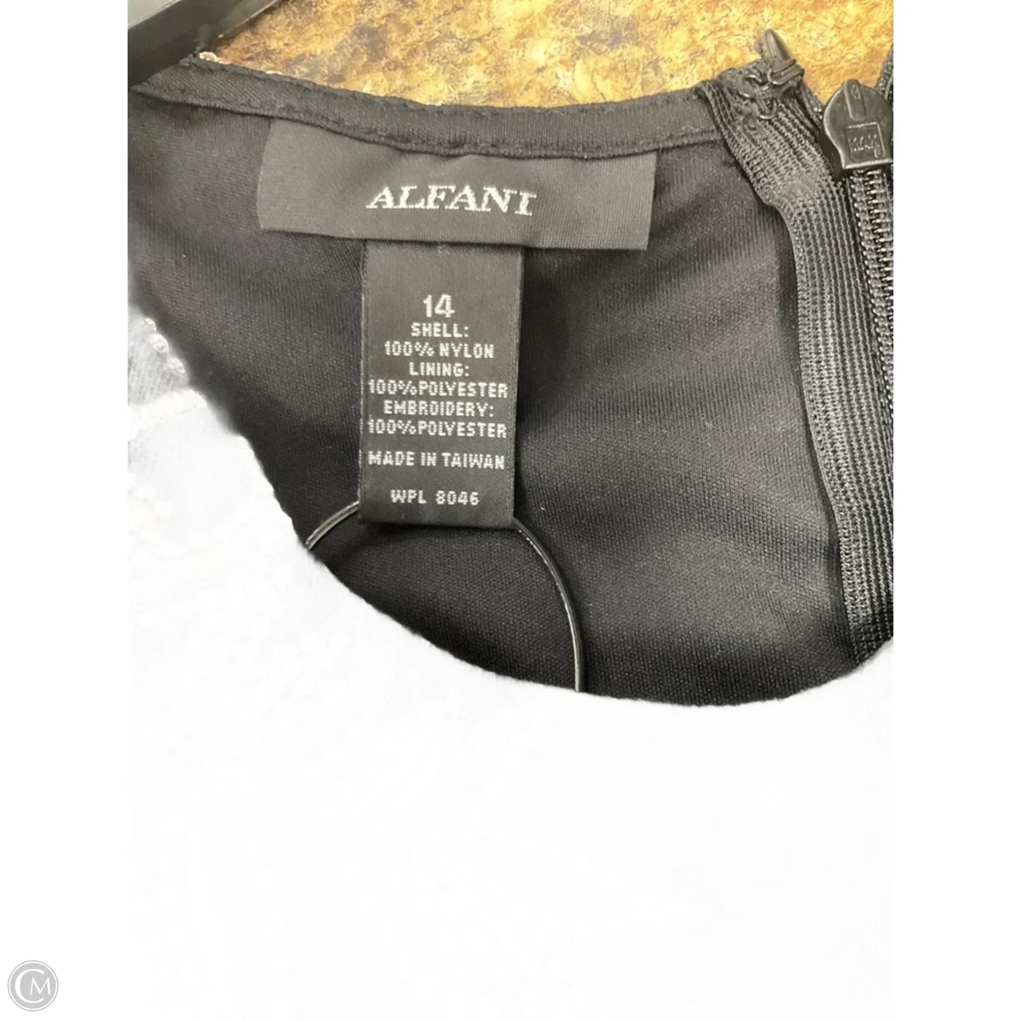 Dress Party Long By Alfani In Floral Print, Size: Xl