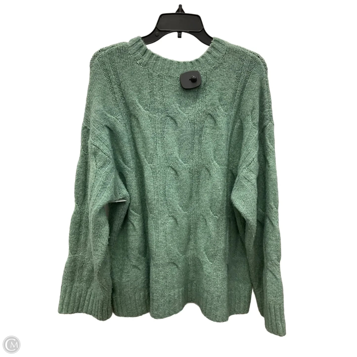 Sweater By American Eagle In Green, Size: L