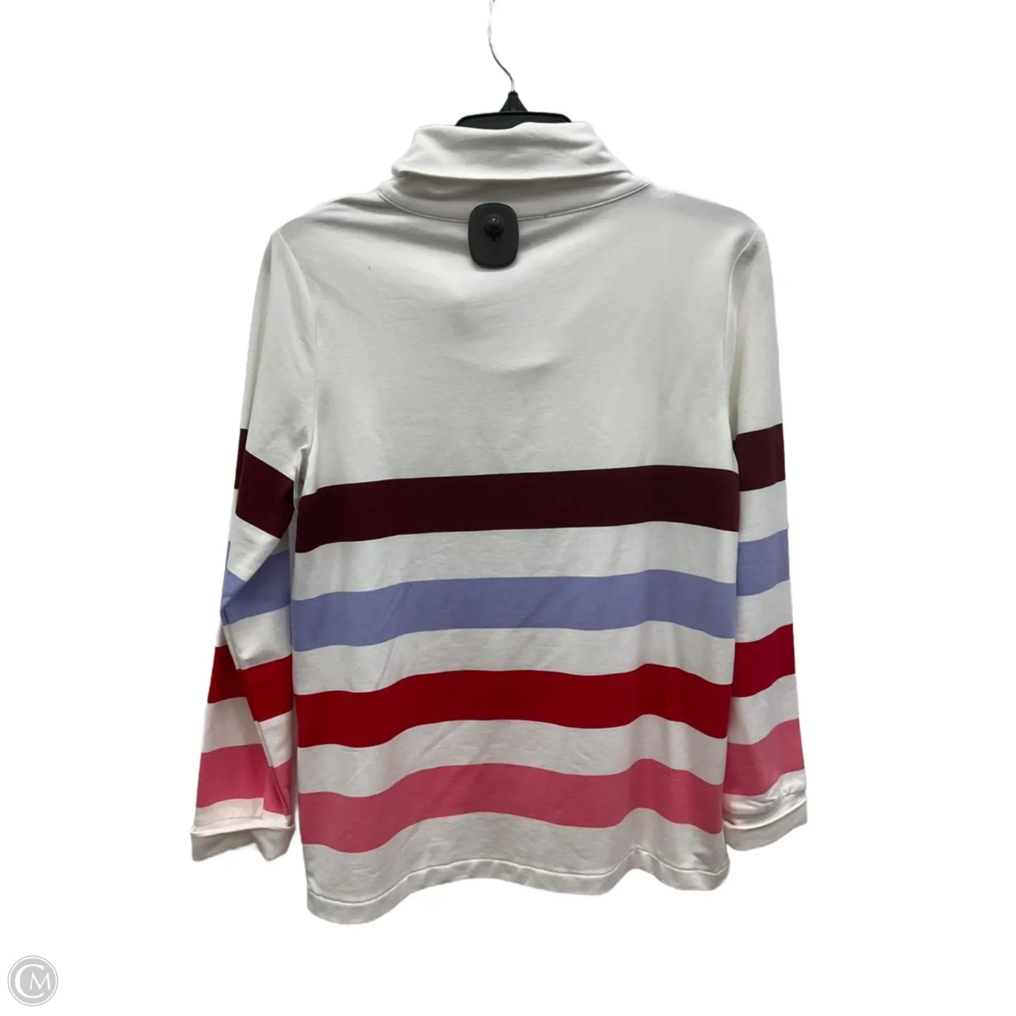 Top Long Sleeve By Talbots In Striped Pattern, Size: Sp
