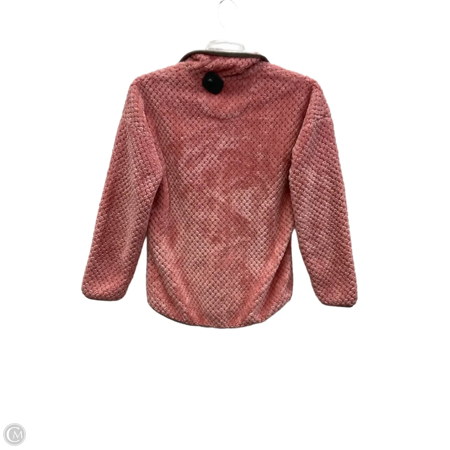 Jacket Fleece By Simply Southern In Pink, Size: S