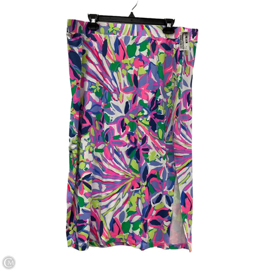 Skirt Designer By Lilly Pulitzer In Multi-colored, Size: Xl