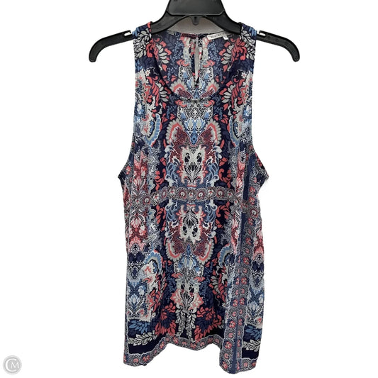 Top Sleeveless By Violet And Claire In Floral Print, Size: M
