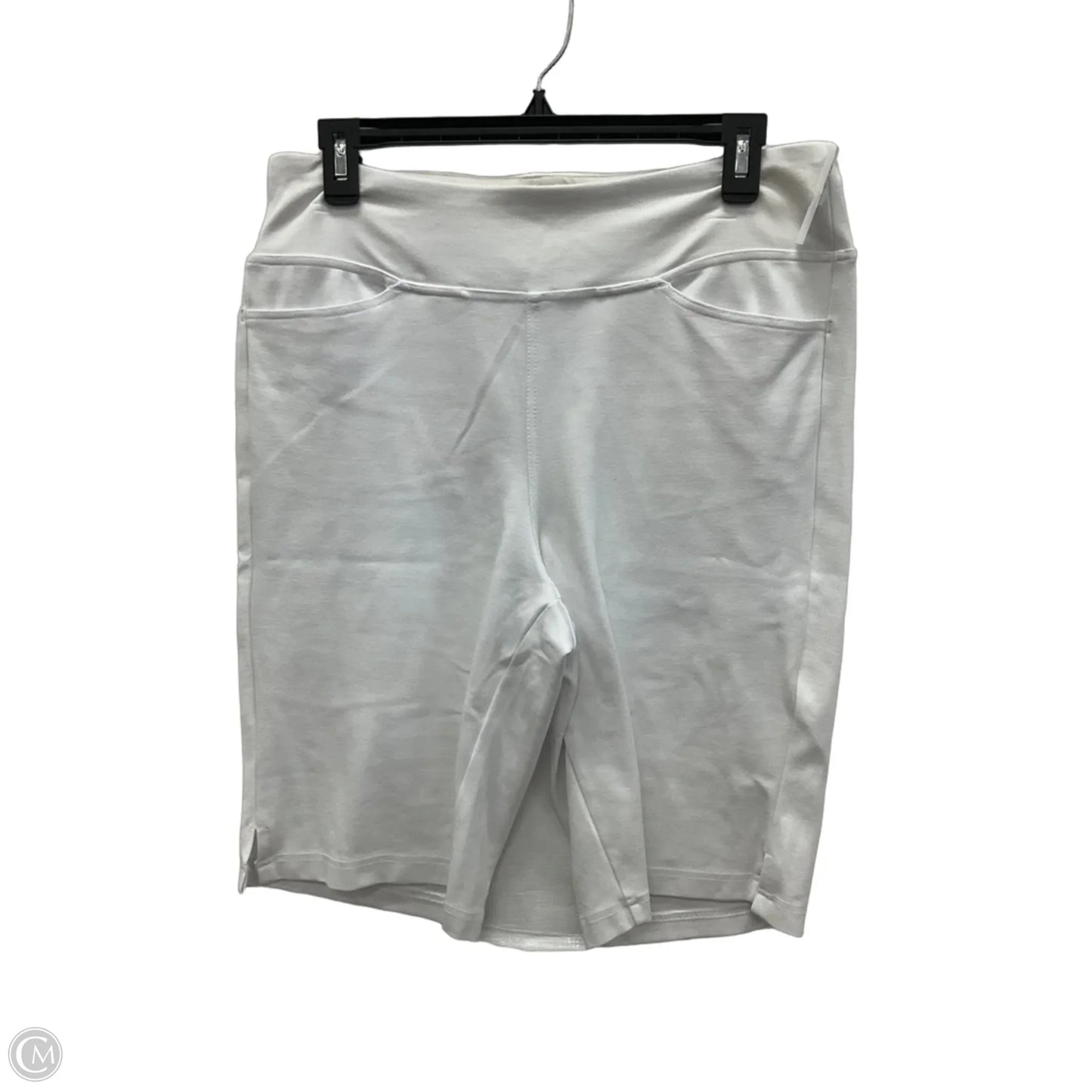 Shorts By Belle By Kim Gravel In White, Size: 12