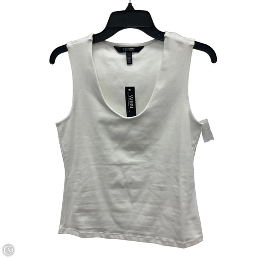 Top Sleeveless By White House Black Market In White, Size: S