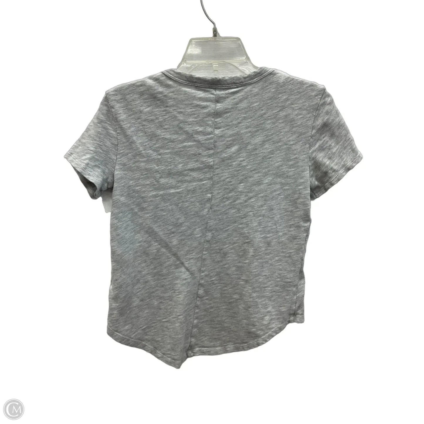 Top Short Sleeve By Veronica Beard In Grey, Size: Xs