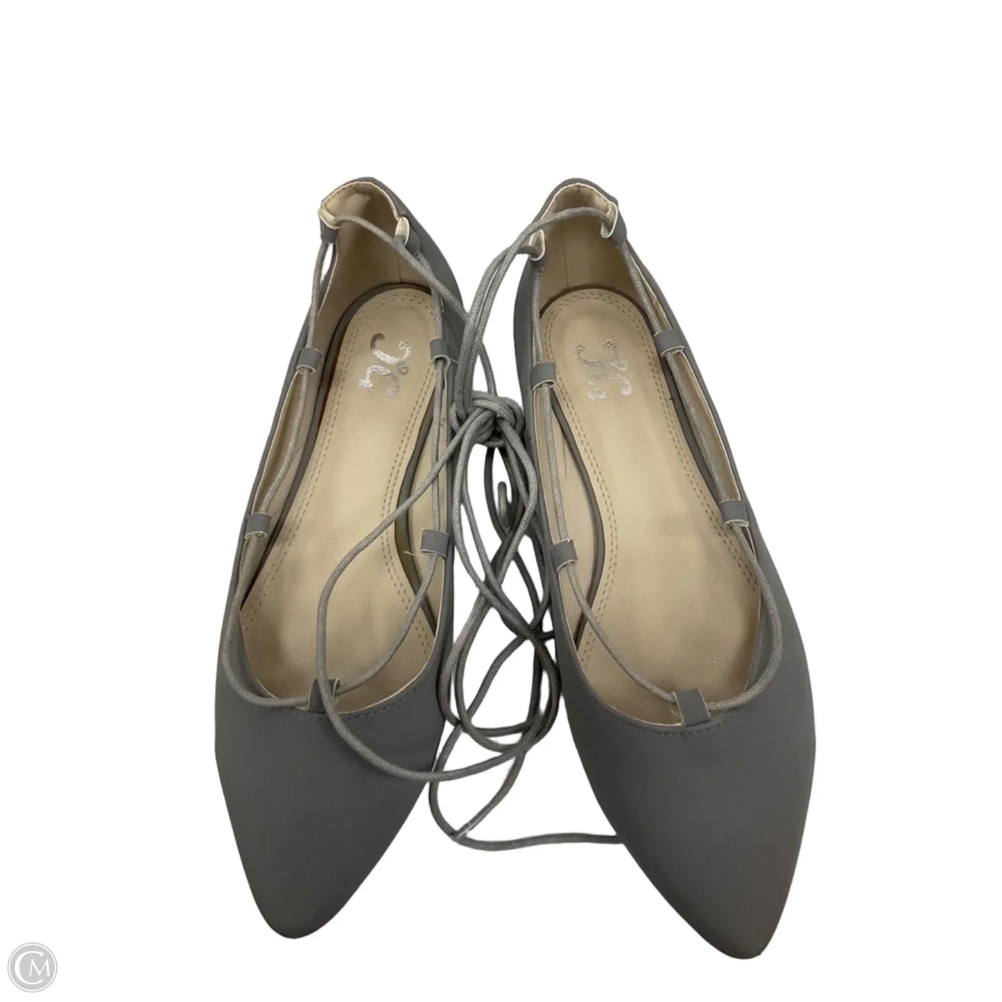 Shoes Flats By Journee In Grey, Size: 8.5