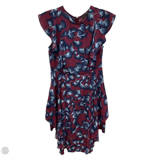 Dress Party Midi By Bcbgmaxazria In Floral Print, Size: S