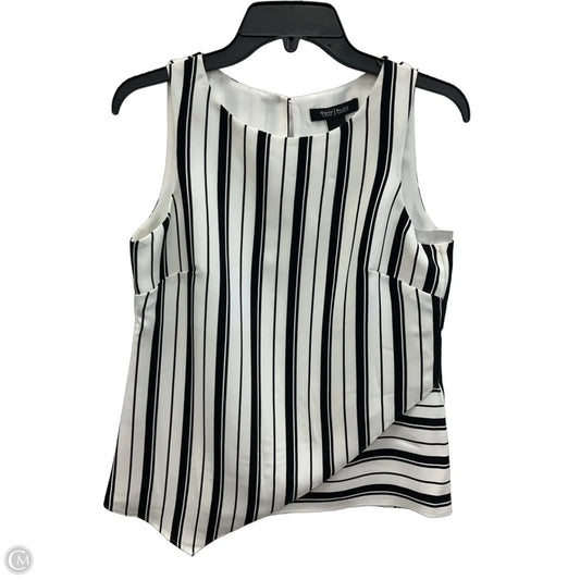Top Sleeveless By White House Black Market In Striped Pattern, Size: Xs