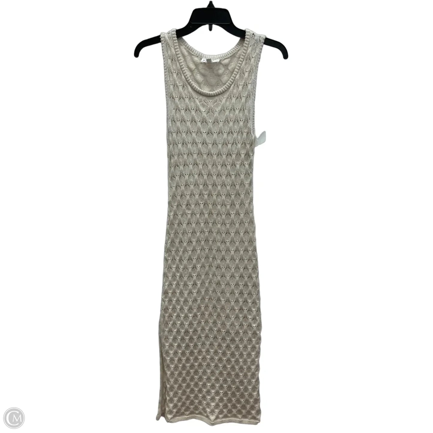 Dress Casual Maxi By Olive And Oak In Beige, Size: L