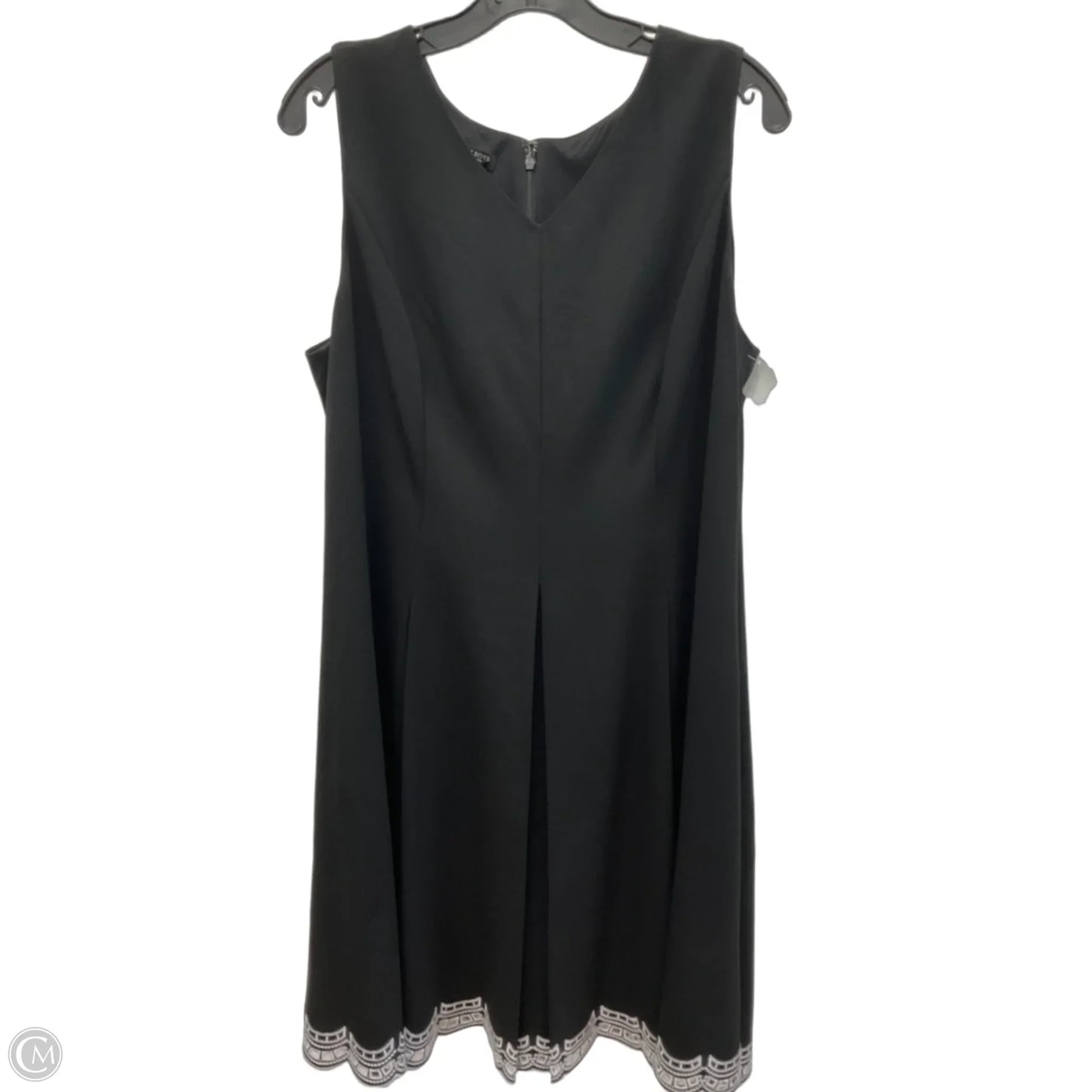 Dress Party Short By Talbots In Black & White, Size: Xlp