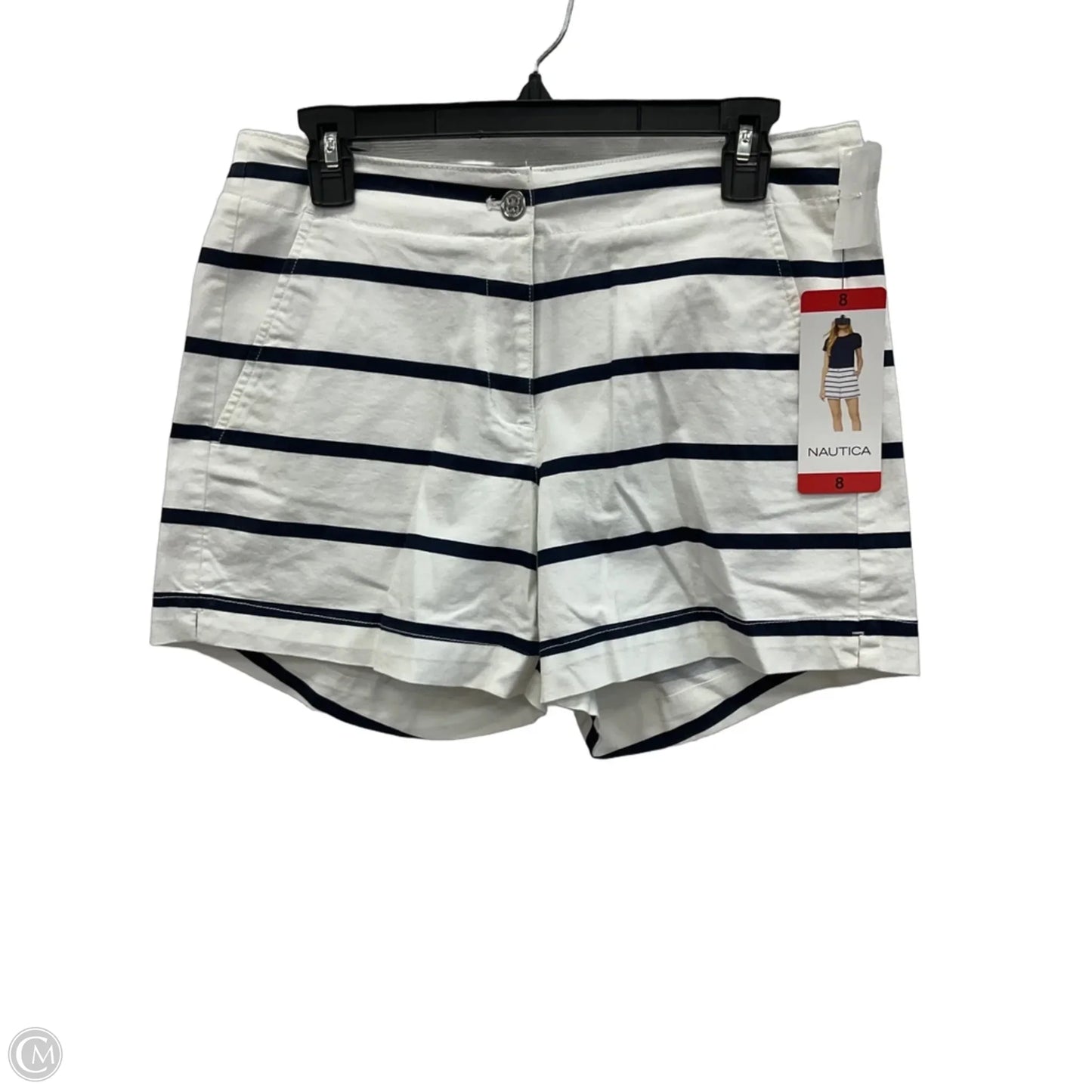 Shorts By Nautica In Striped Pattern, Size: 8