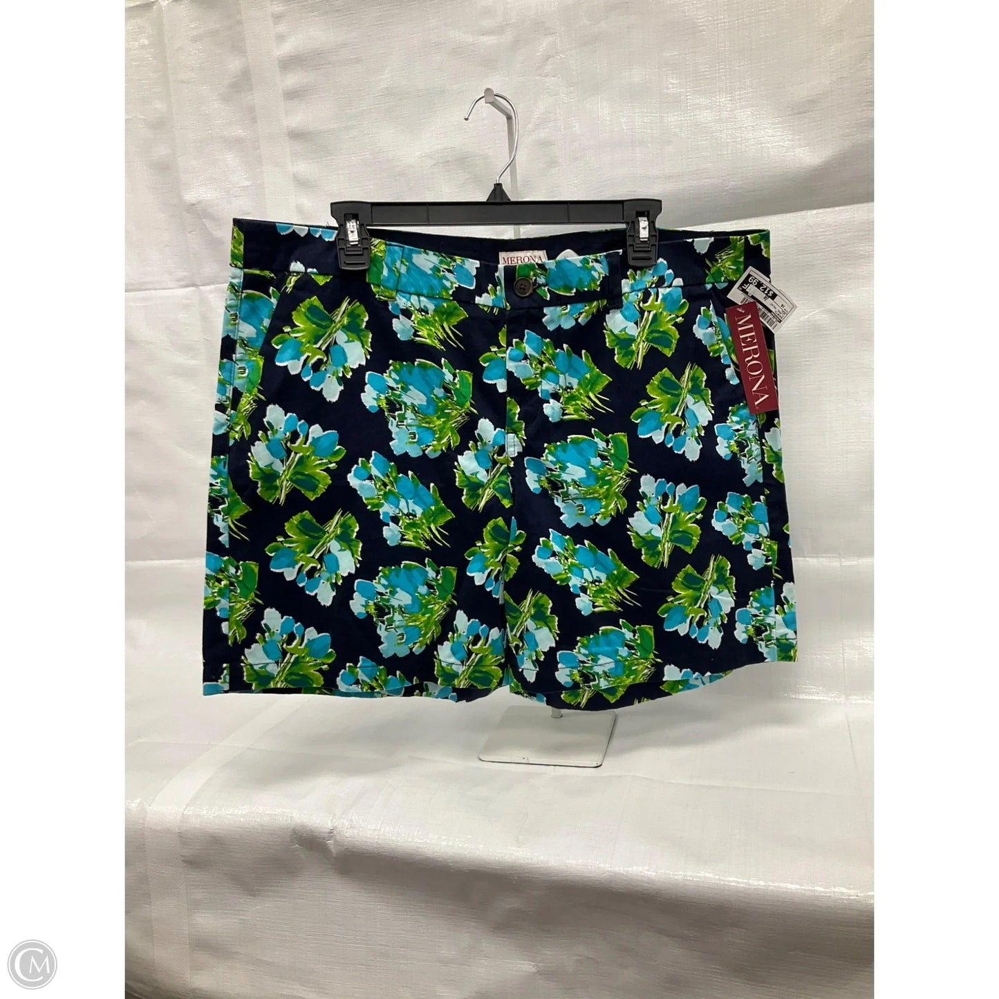 Shorts By Merona In Floral Print, Size: 16
