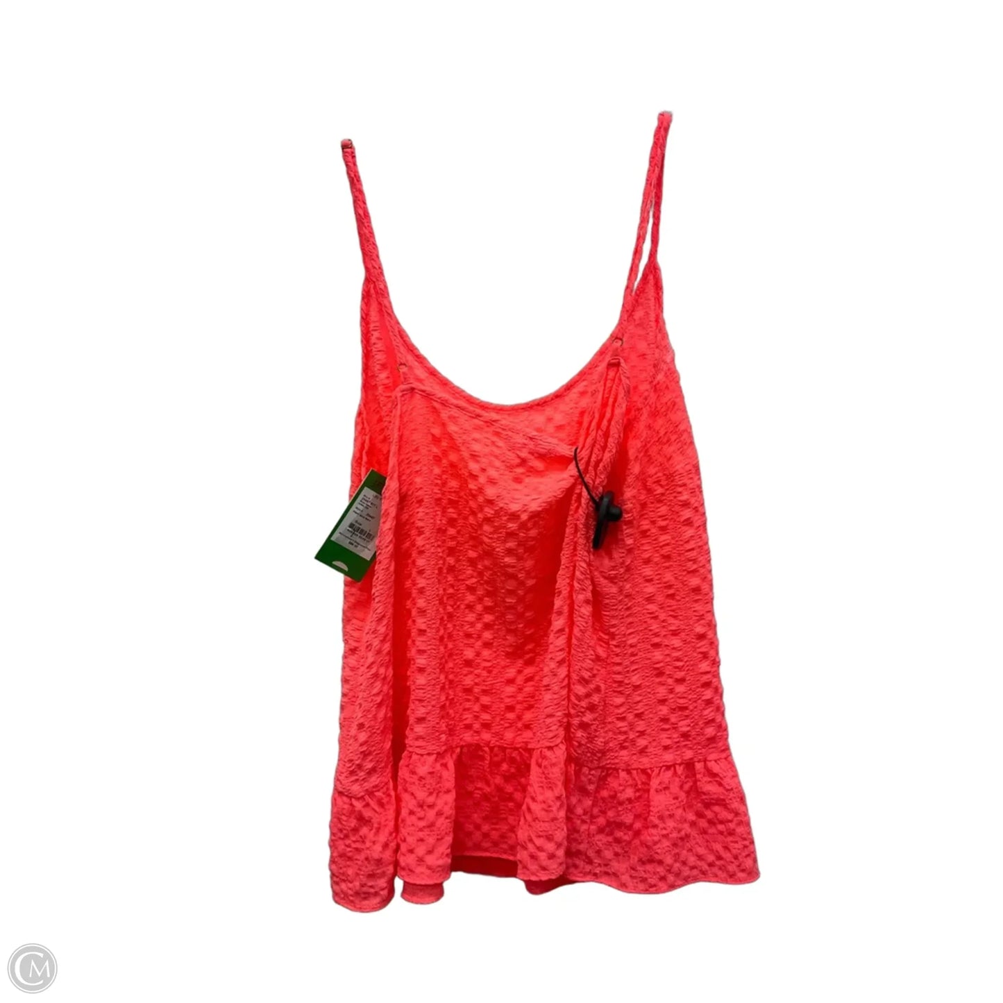 Top Sleeveless Designer By Lilly Pulitzer In Coral, Size: L