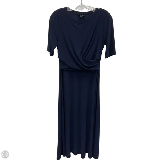 Dress Casual Maxi By Msk In Navy, Size: S