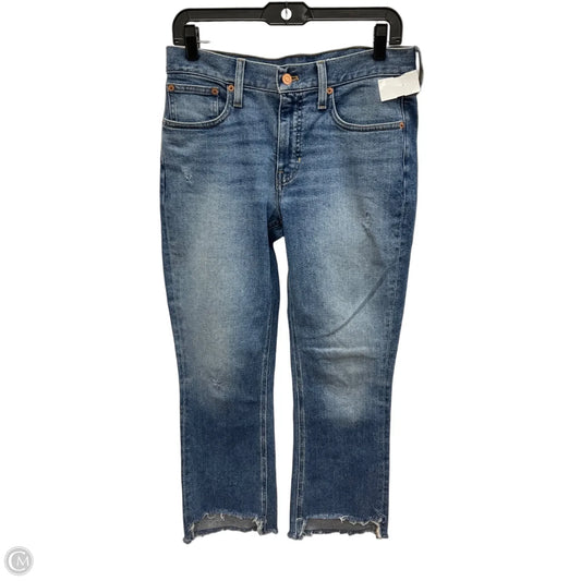 Jeans Boot Cut By J. Crew In Blue Denim, Size: 4