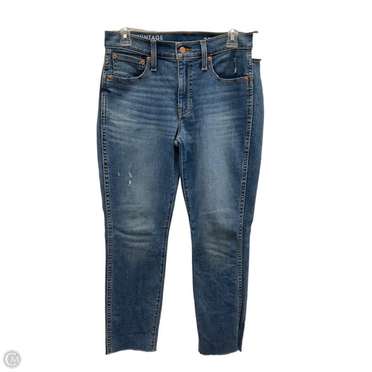 Jeans Straight By J. Crew In Blue Denim, Size: 6