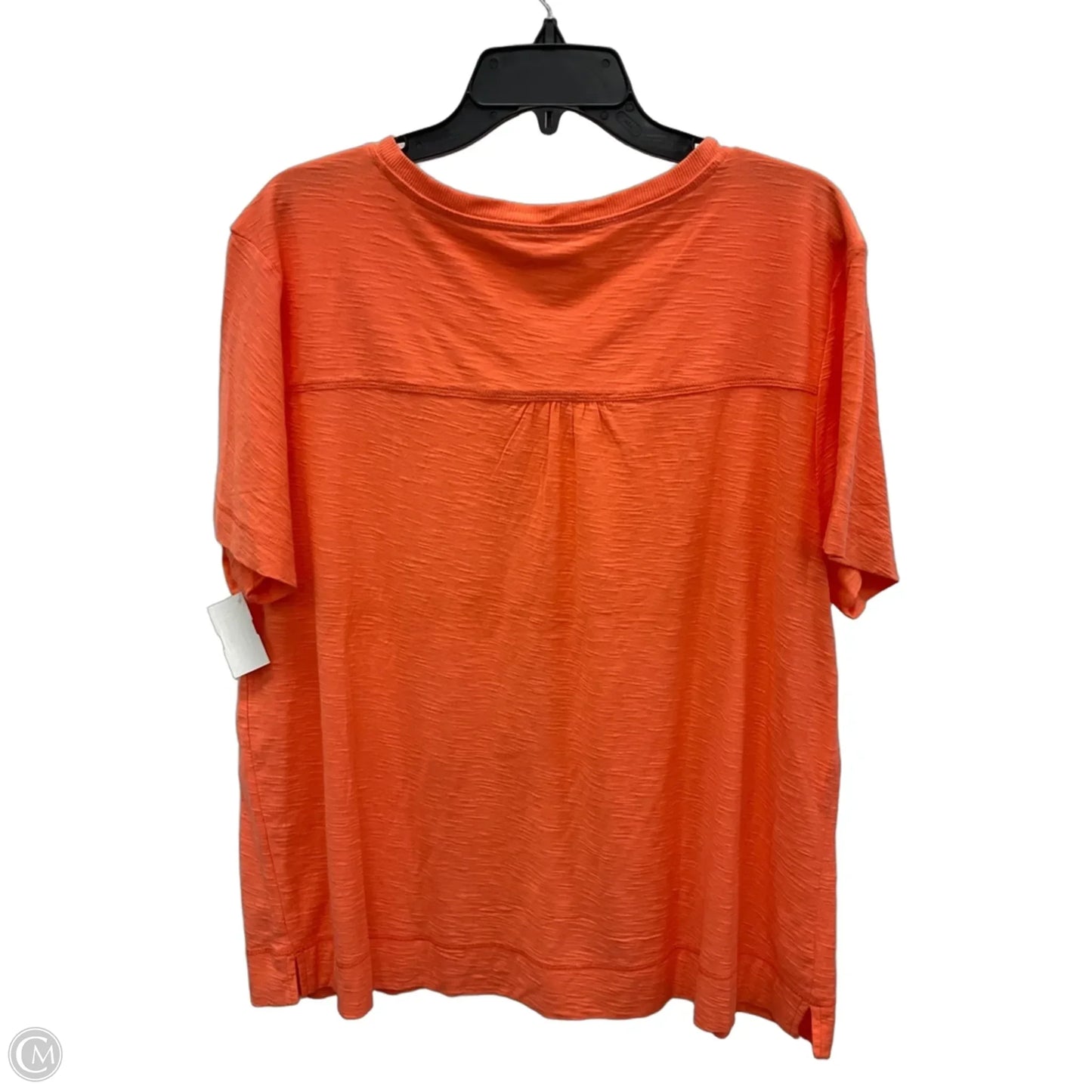 Top Short Sleeve By West Bound In Orange, Size: Xl