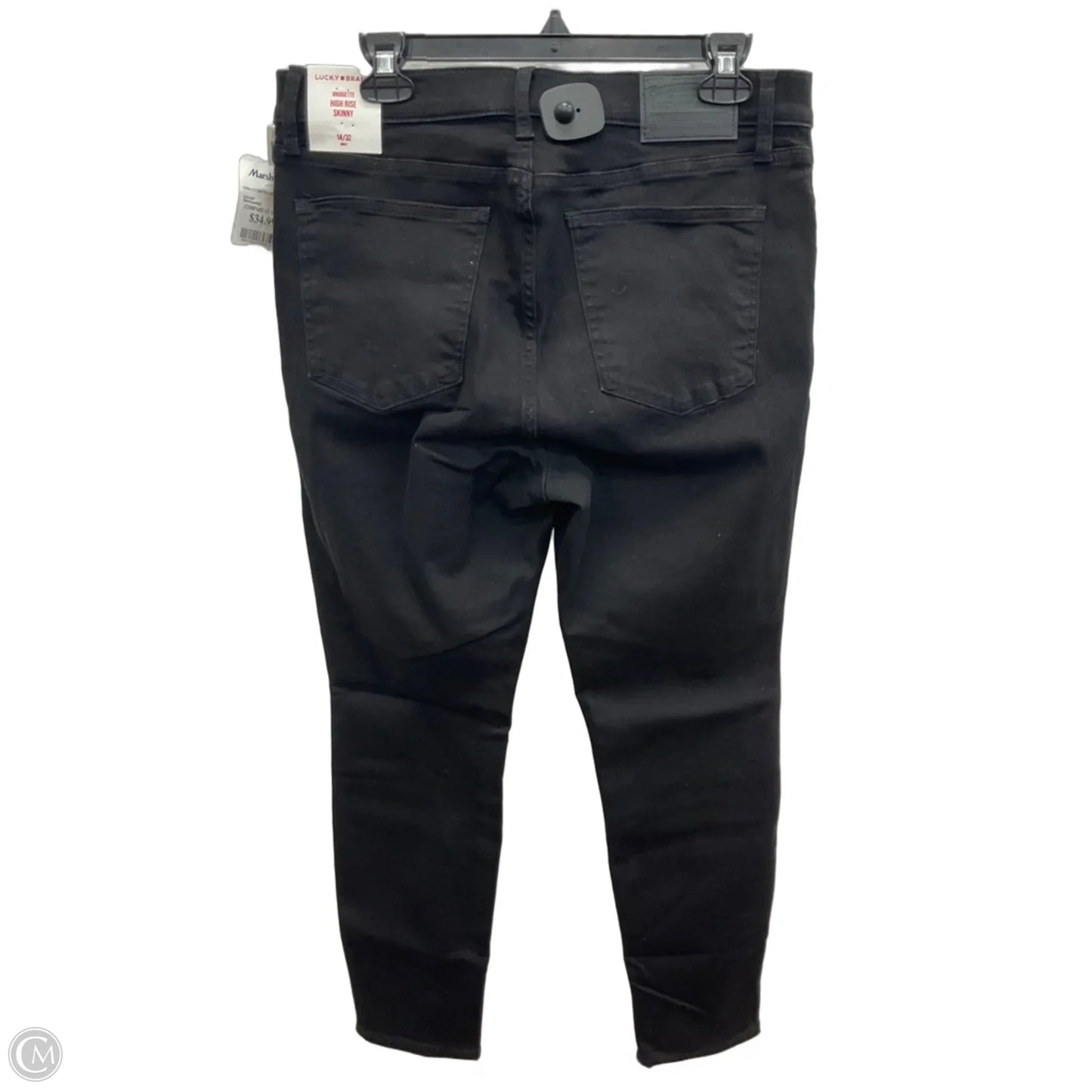 Jeans Skinny By Lucky Brand In Black, Size: 14
