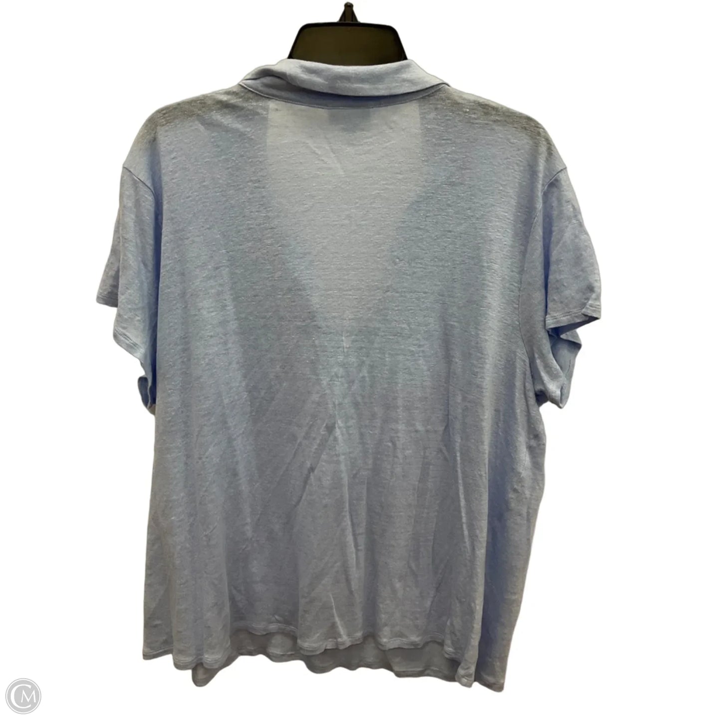 Top Short Sleeve By J. Jill In Blue, Size: Xl