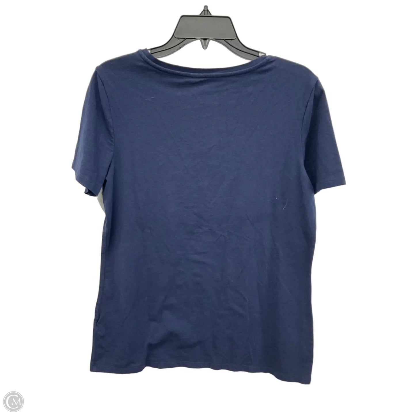 Top Short Sleeve Basic By Amazon Essentials In Navy, Size: L