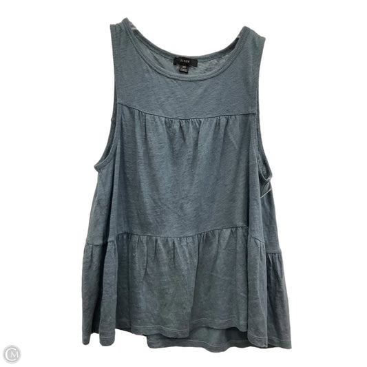 Top Sleeveless By J. Crew In Grey, Size: Xs