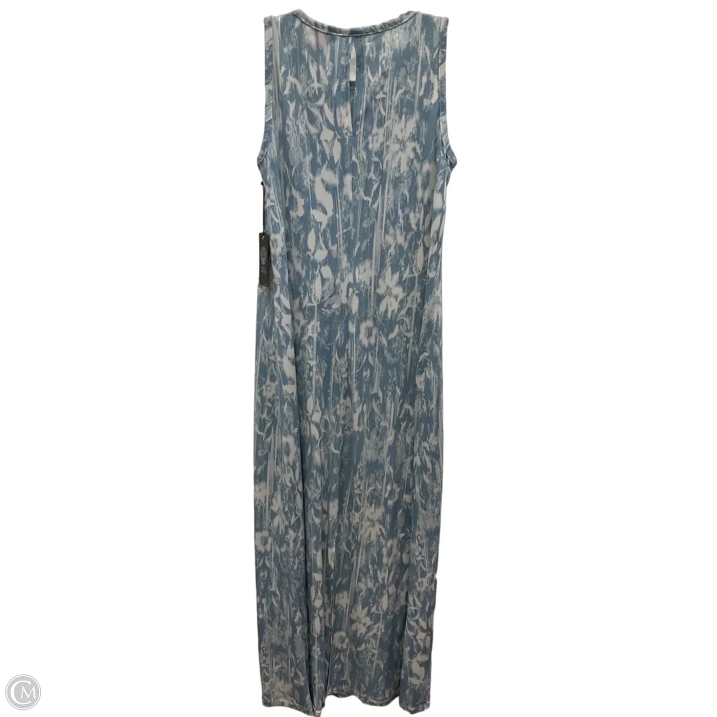 Dress Casual Maxi By Vince Camuto In Blue & White, Size: Xs