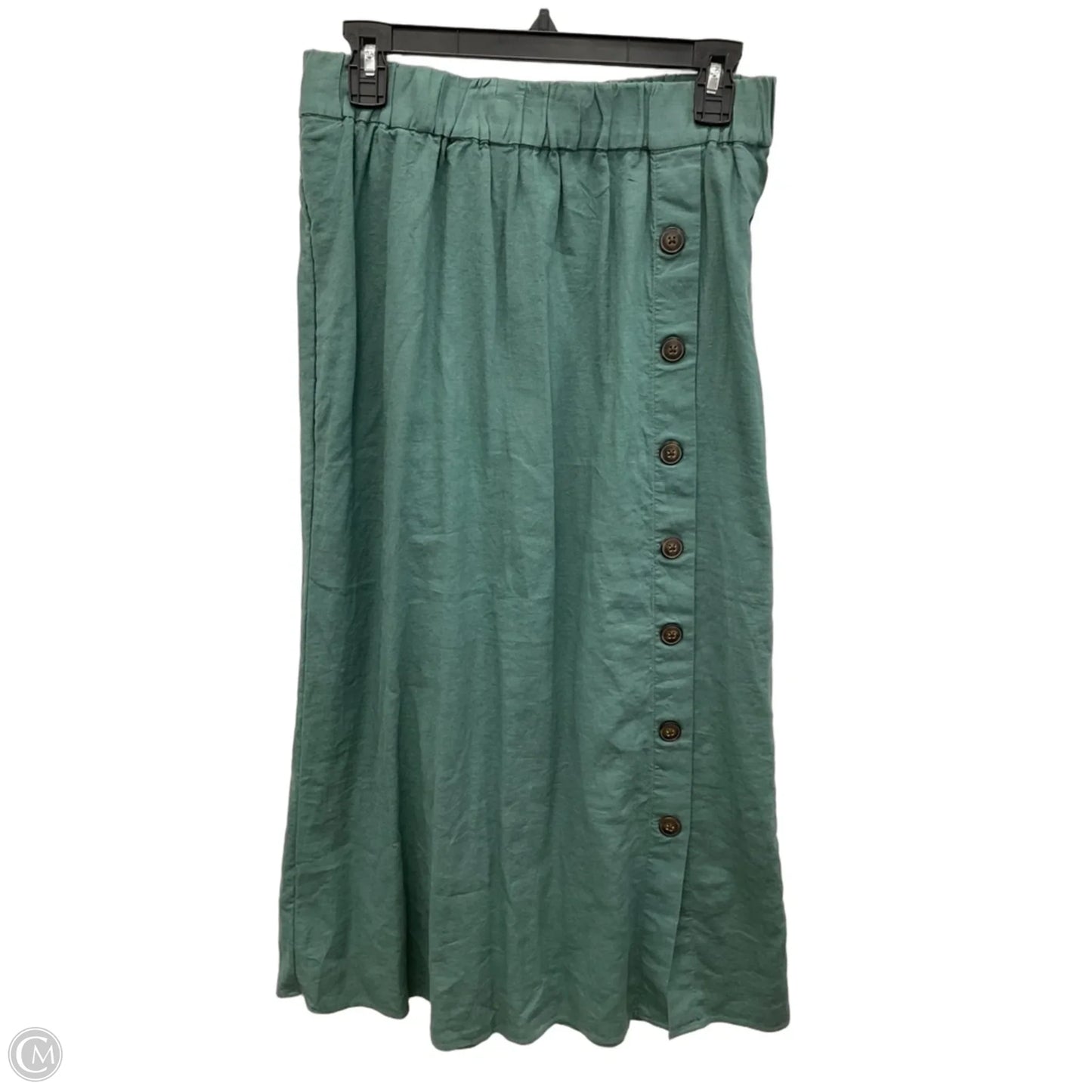 Skirt Maxi By Madewell In Green, Size: M