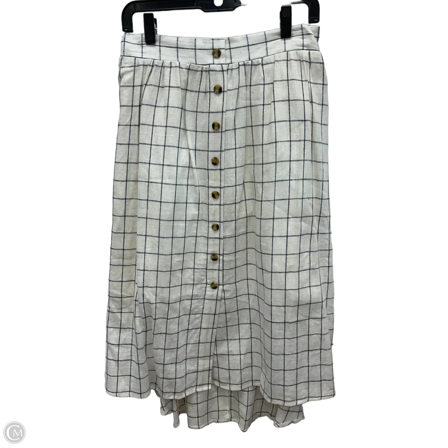 Skirt Midi By Sonoma In Blue & Cream, Size: S