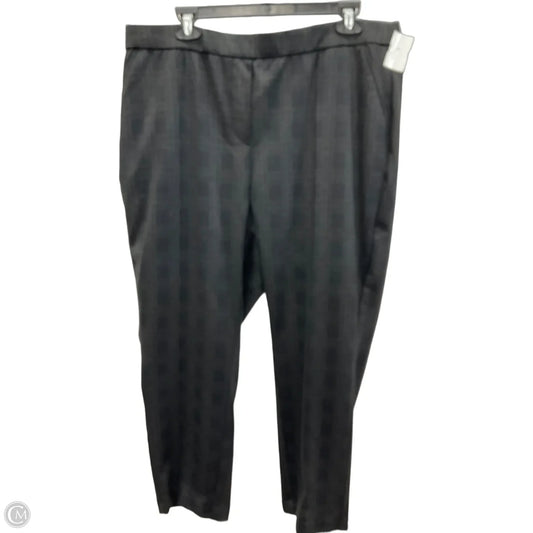 Pants Dress By Jones And Co In Plaid Pattern, Size: 1x