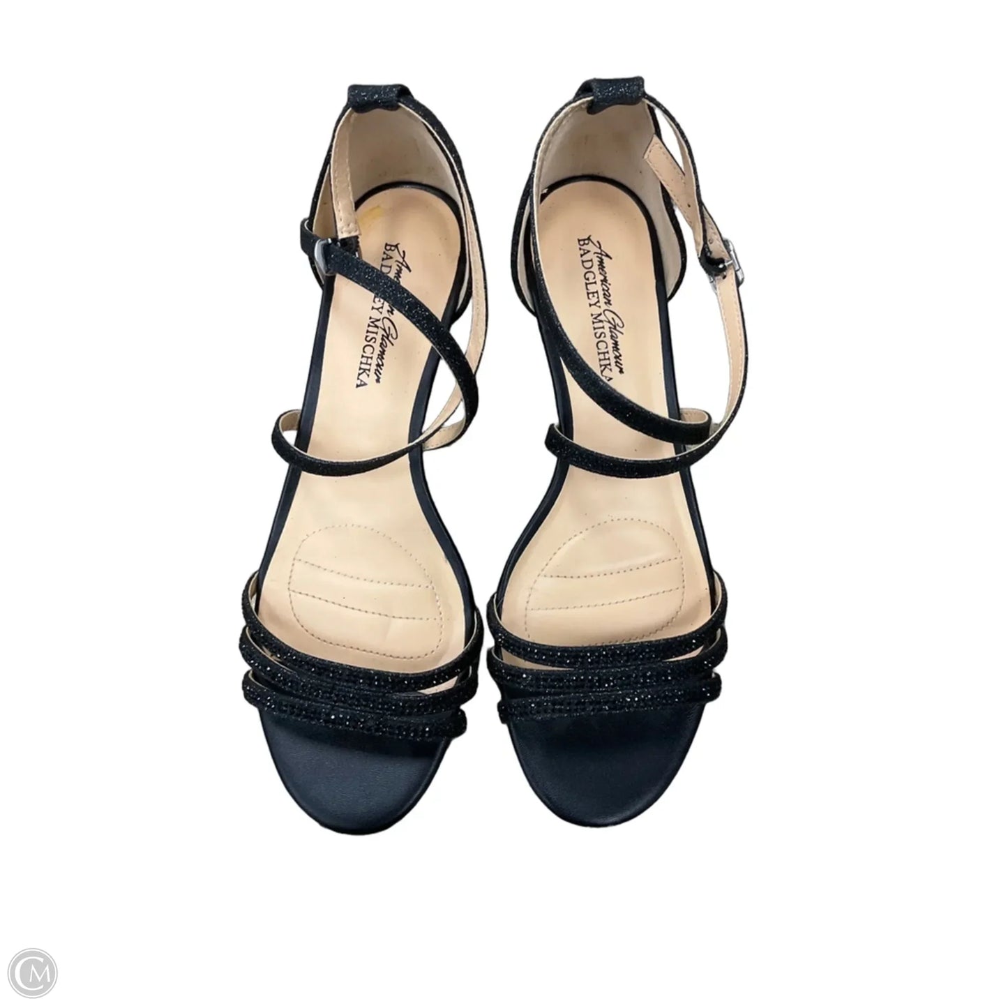 Shoes Heels Wedge By Badgley Mischka In Black, Size: 8