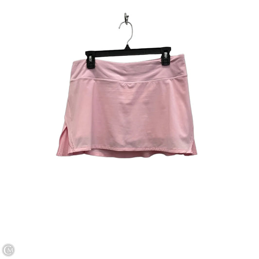Athletic Skort By Lululemon In Pink, Size: 10