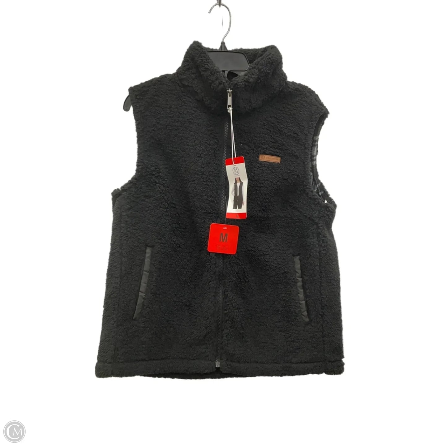 Vest Fleece By Sage In Black, Size: M