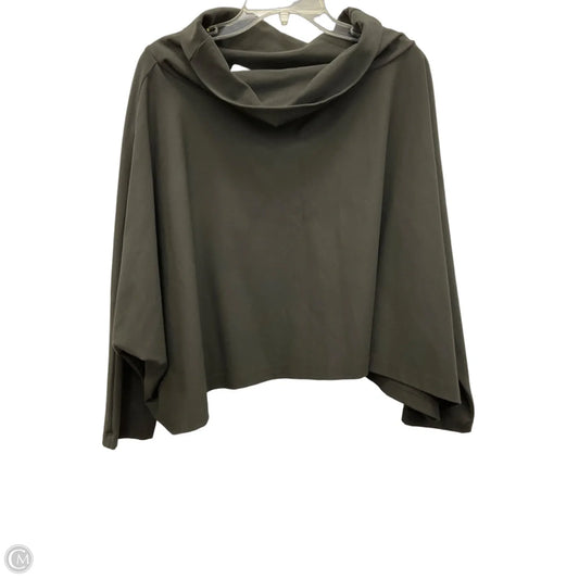 Top Long Sleeve By Bryn Walker In Green, Size: M