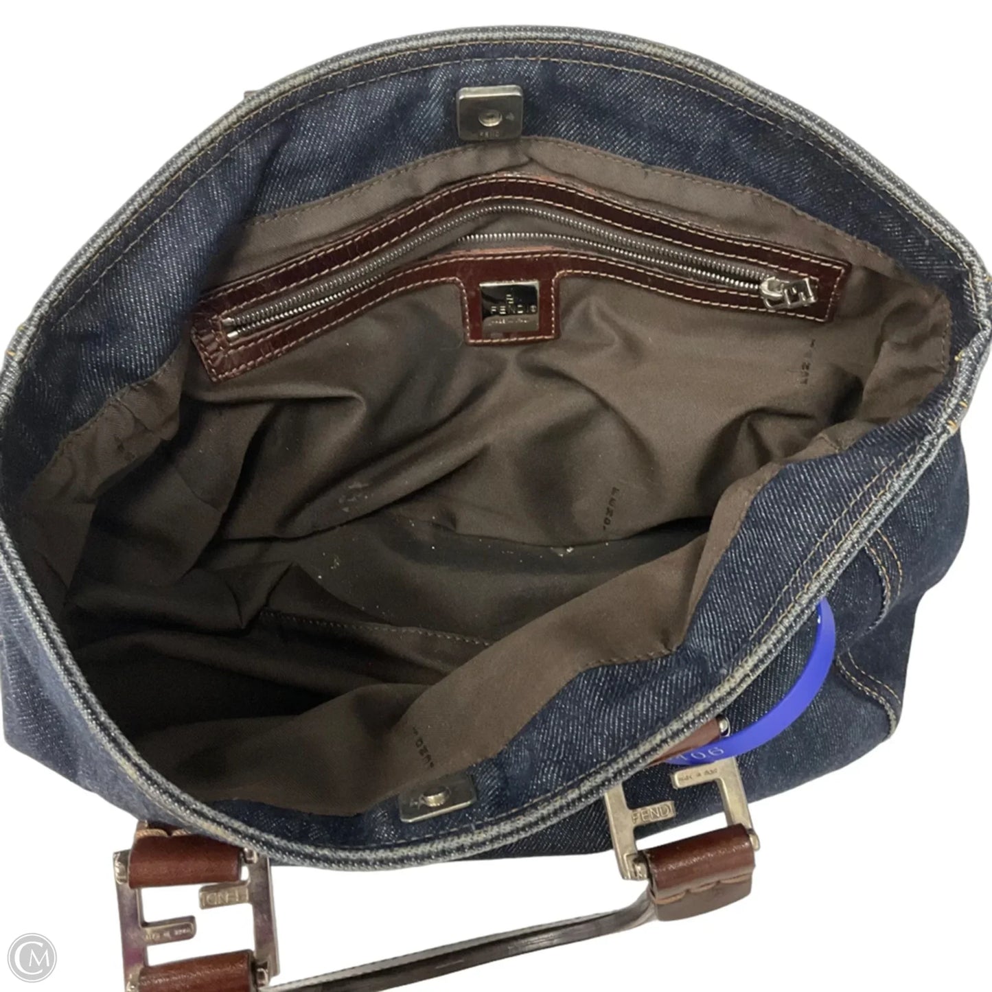 Handbag Luxury Designer By Fendi, Size: Small
