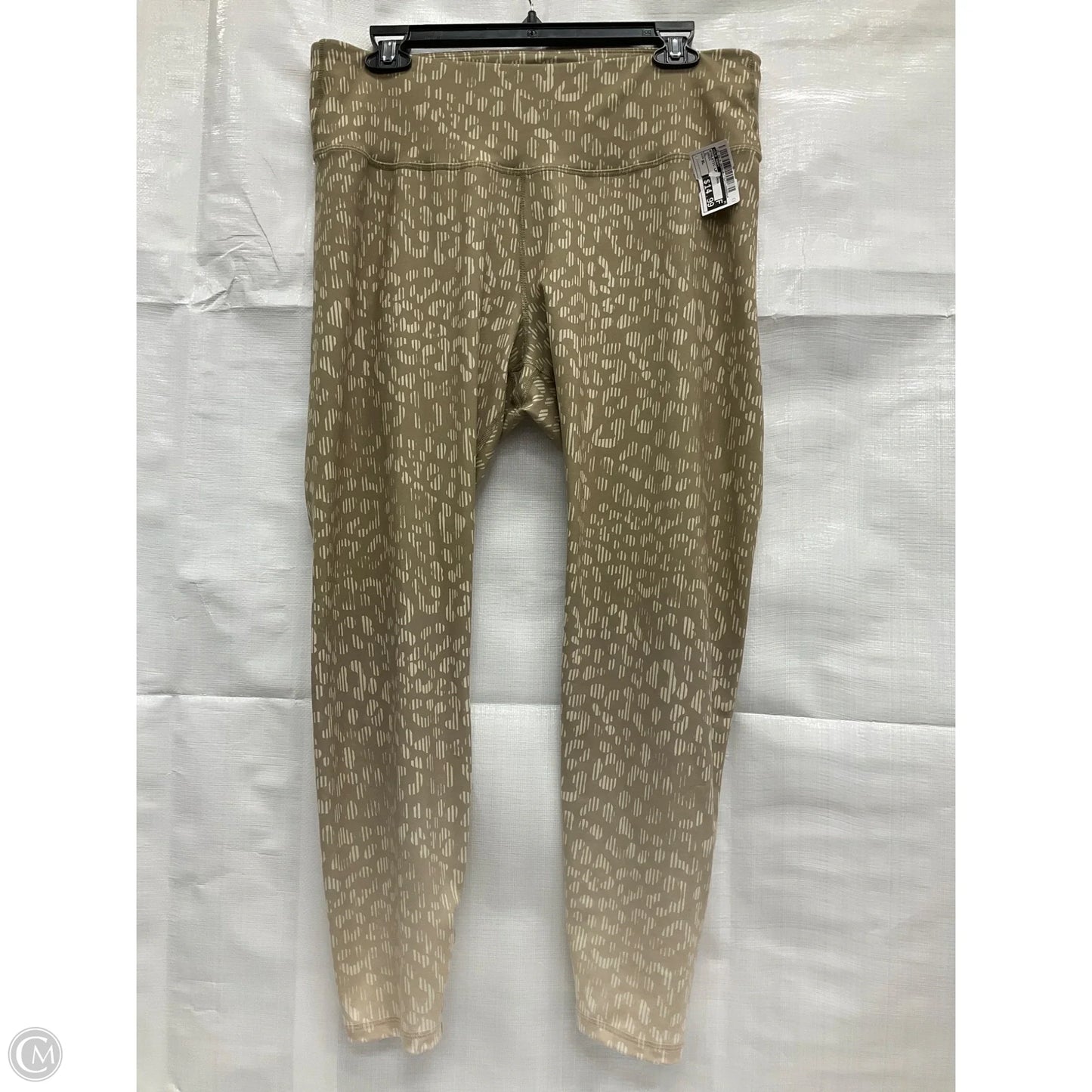 Athletic Leggings By Old Navy In Green, Size: Xl