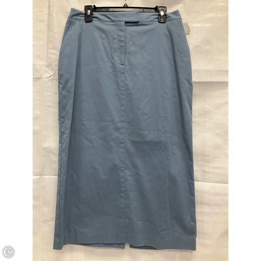 Skirt Midi By Evan-picone In Blue, Size: 10