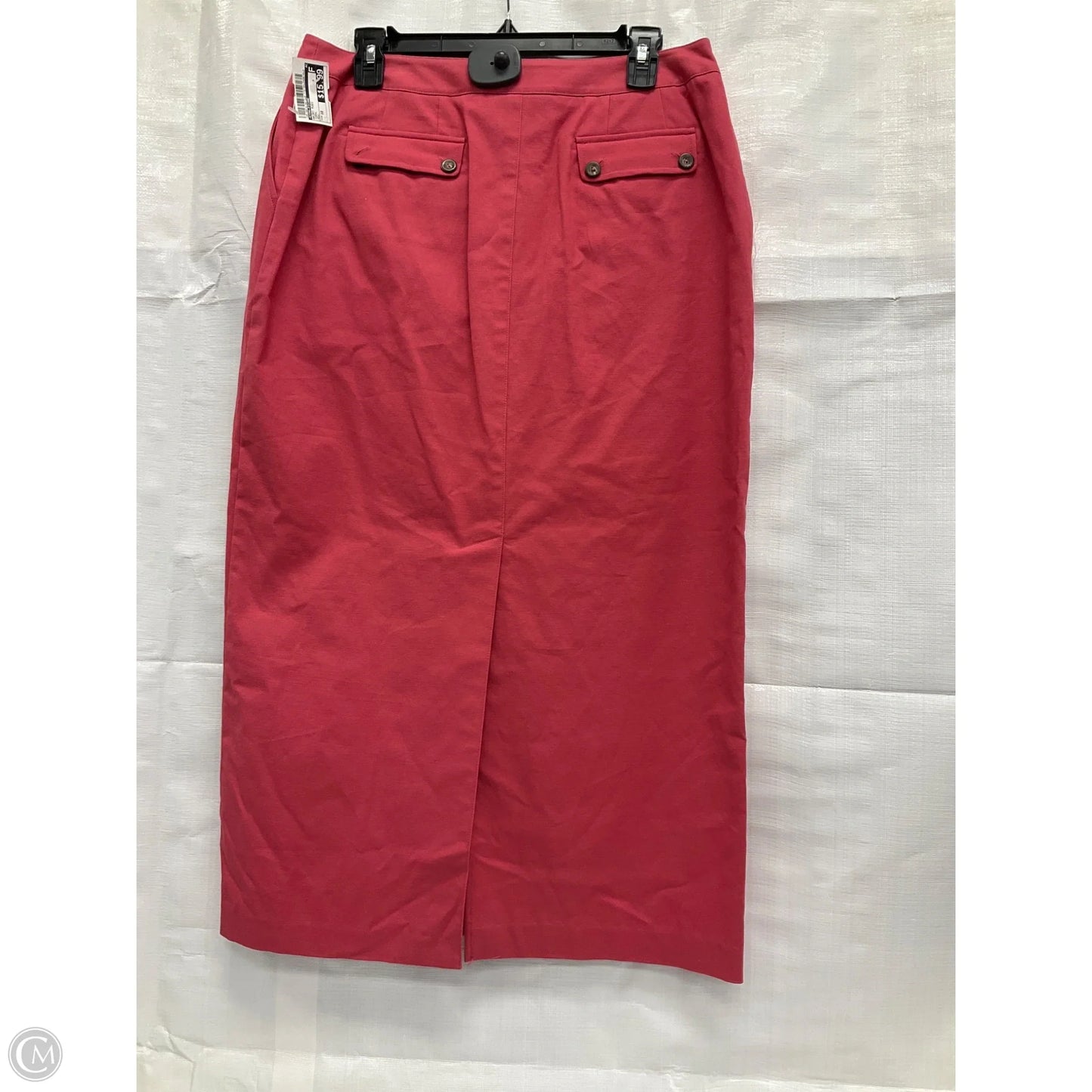Skirt Midi By Evan-picone In Coral, Size: 10