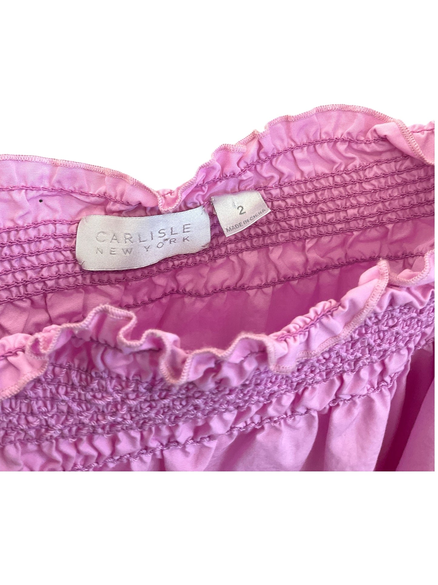 Top 3/4 Sleeve By Carlisle In Purple, Size: Xs