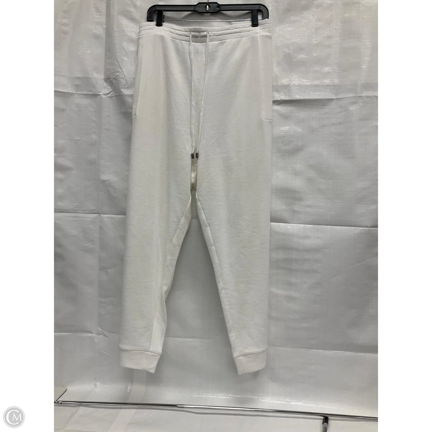 Pants Lounge By Susan Graver In White, Size: 4x