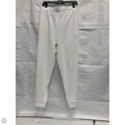 Pants Lounge By Susan Graver In White, Size: 4x