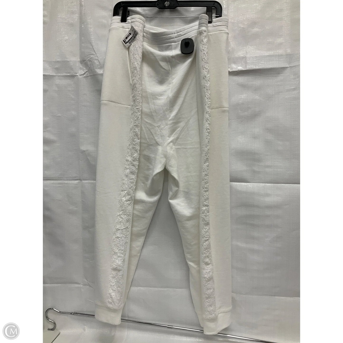 Pants Lounge By Susan Graver In White, Size: 4x